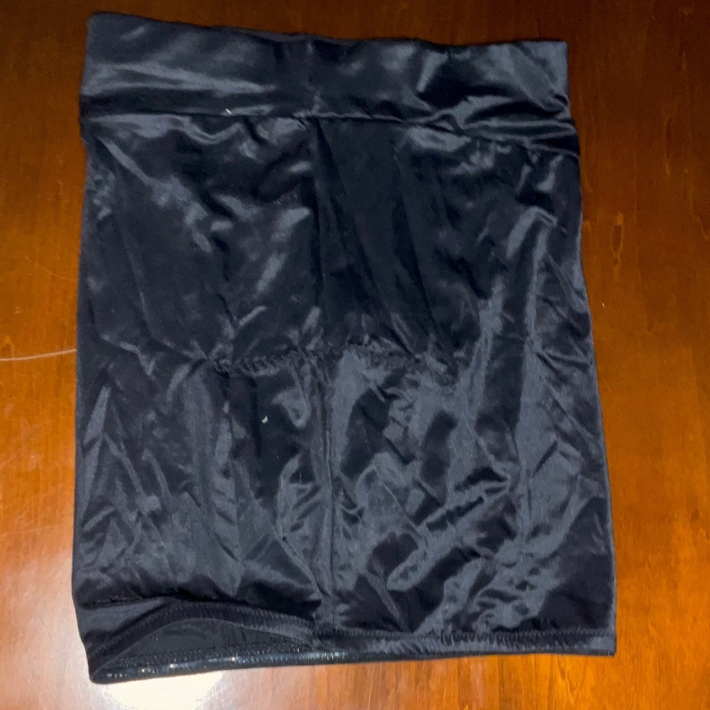 Partners Intimates Black Short Slip Sz M